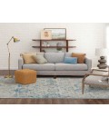 Zula Blue Rug R1219 8 ft. X 10 ft. Rectangle - Rugs Town Karastan Zula Blue R1219 8 ft. X 10 ft. Rectangle Rug