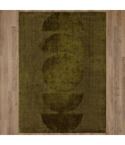 Karastan Bobby Berk By Karastan (Series 2) Luna Moss Area Rug 2 ft. X 8 ft. Runner