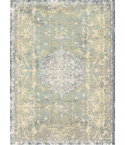 Karastan Titanium Floret Seaglass Rug 5 ft. 3 X 7 ft. 10 Rectangle