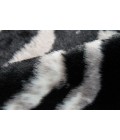 Momeni Acadia Area Rug ACA-1 Zebra Black 5'3 X 7'10