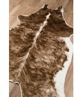 Acadia Area Rug Momeni Acadia Area Rug ACA-3 Brindle Brown 5'3 X 7'10