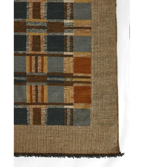Momeni Adobe Blue Rug ADO-3 2'6 in. X 8 ft. Rectangle - Rugs Town Momeni Adobe Blue ADO-3 2'6 in. X 8 ft. Rectangle Rug