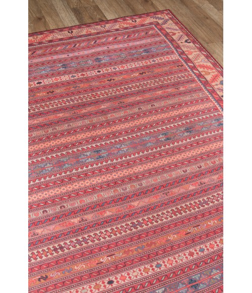 Afshar Area Rug Momeni Afshar Area Rug AFS-5 Multi 2'3 X 7'6 Runner