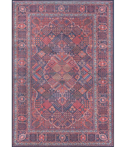 Afshar Area Rug Momeni Afshar Area Rug AFS10 Navy 7'6 X 9'6