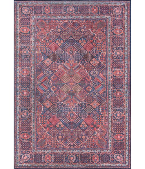 Momeni Afshar Area Rug AFS10 Navy 5' X 7'6