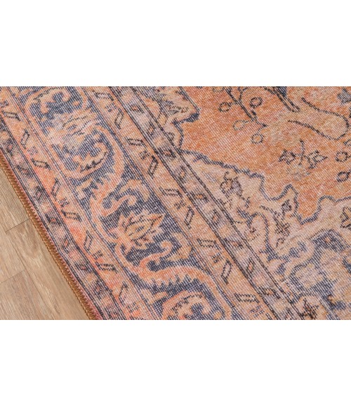Afshar Area Rug Momeni Afshar Area Rug AFS11 Copper 3' X 5'