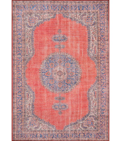 Afshar Area Rug Momeni Afshar Area Rug AFS12 Red 2' X 3'