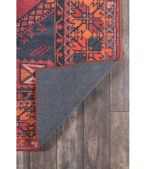 Afshar Area Rug Momeni Afshar Area Rug AFS16 Red 5' X 7'6