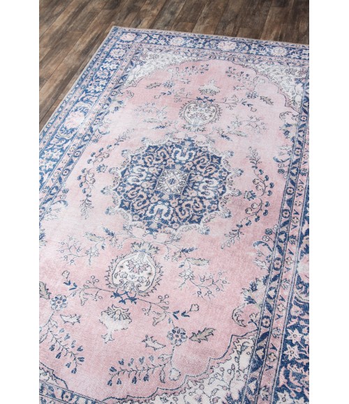 Afshar Area Rug Momeni Afshar Area Rug AFS30 Pink 7'6 X 9'6