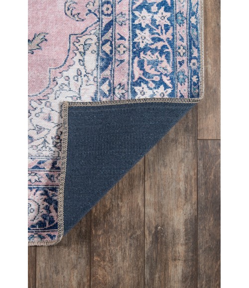 Afshar Area Rug Momeni Afshar Area Rug AFS30 Pink 7'6 X 9'6