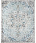 Afshar Area Rug Momeni Afshar Area Rug AFS32 Light Blue 5' X 7'6