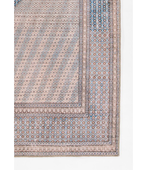 Momeni Afshar Area Rug AFS34 Blue 7'6 X 9'6