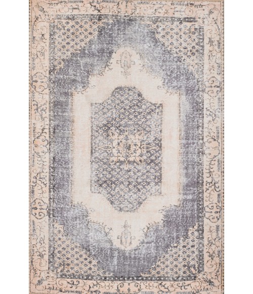 Afshar Area Rug Momeni Afshar Area Rug AFS35 Denim 3' X 5'