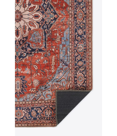 Afshar Area Rug Momeni Afshar Area Rug AFS37 Red 5' X 7'6