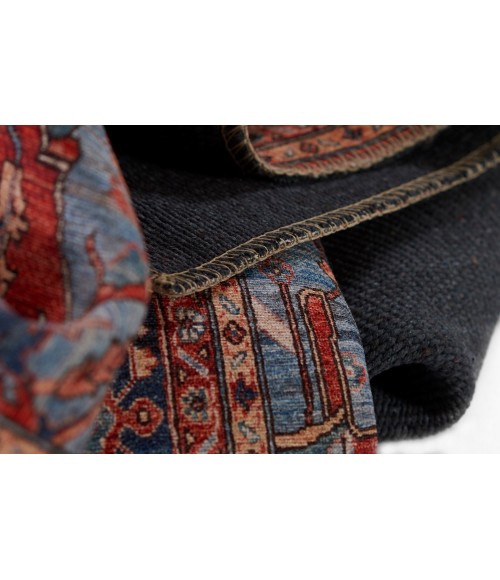 Afshar Area Rug Momeni Afshar Area Rug AFS37 Red 5' X 7'6