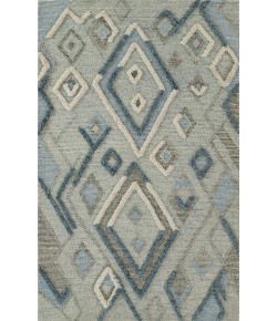Momeni Allegro All-1 Blue Area Rug 4 ft. X 6 ft. Rectangle