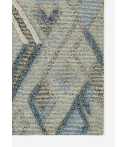 Momeni Allegro All-1 Blue Area Rug 4 ft. X 6 ft. Rectangle