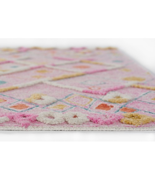 Momeni Allegro Pink ALL-2 5 ft. X 8 ft. Rect. Rug