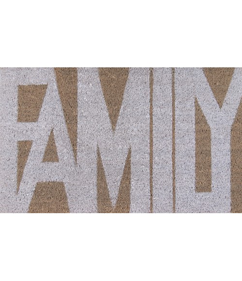 Momeni Aloha Area Rug ALO-1 Family Grey 1'6 X 2'6