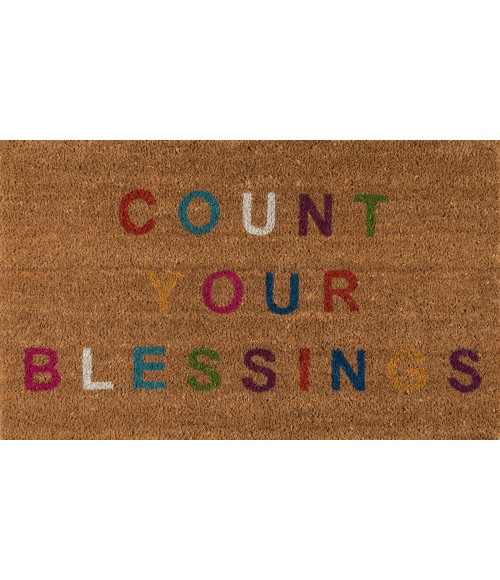 Momeni Aloha Area Rug ALO-5 Count Your Blessings Multi 1'6 X 2'6