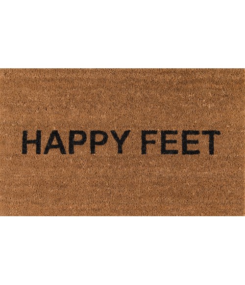 Aloha Area Rug Momeni Aloha Area Rug ALO-7 Happy Feet Natural 1'6 X 2'6