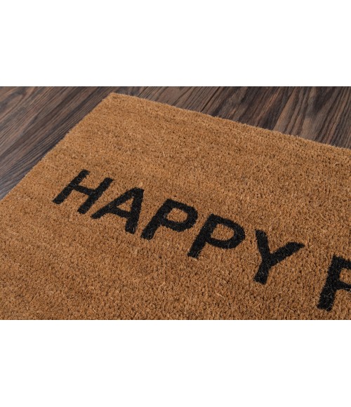 Aloha Area Rug Momeni Aloha Area Rug ALO-7 Happy Feet Natural 1'6 X 2'6