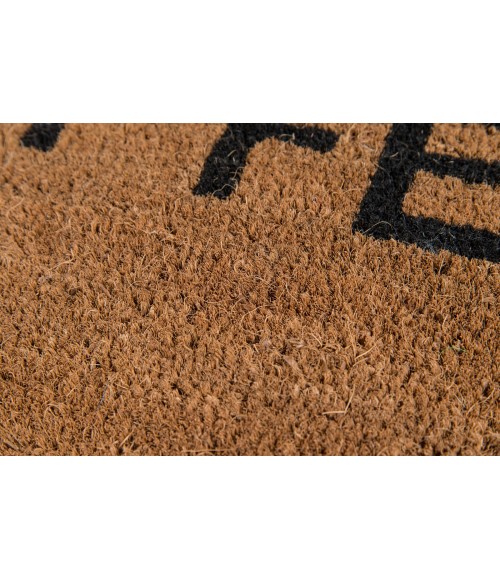 Aloha Area Rug Momeni Aloha Area Rug ALO-7 Happy Feet Natural 1'6 X 2'6