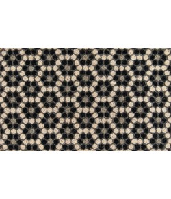 Momeni Novogratz Aloha Alo10 Black Area Rug 1 ft. 6 in. X 2 ft. 6 in. Rectangle