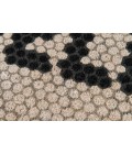 Momeni Aloha Area Rug ALO15 Hello Hex Tile Ivory 1'6 X 2'6