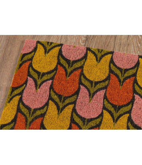 Momeni Aloha Area Rug ALO18 Tulips Multi 1'6 X 2'6