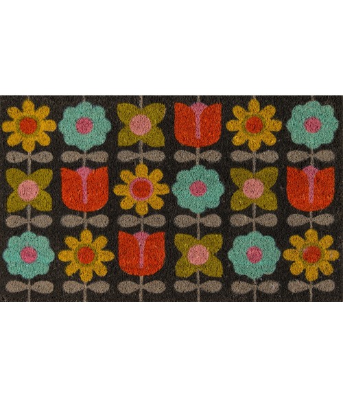 Momeni Aloha Area Rug ALO19 Flower Child Multi 1'6 X 2'6
