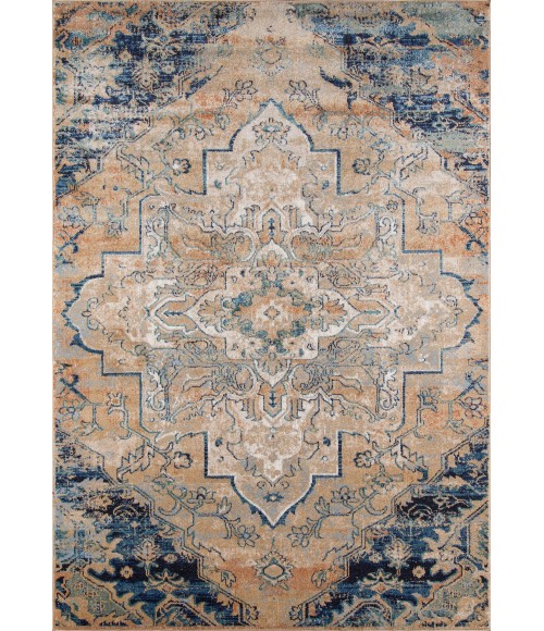 Momeni Amelia AM-03 Navy 2 ft. 3 in. X 7 ft. 6 in. Runner Rug