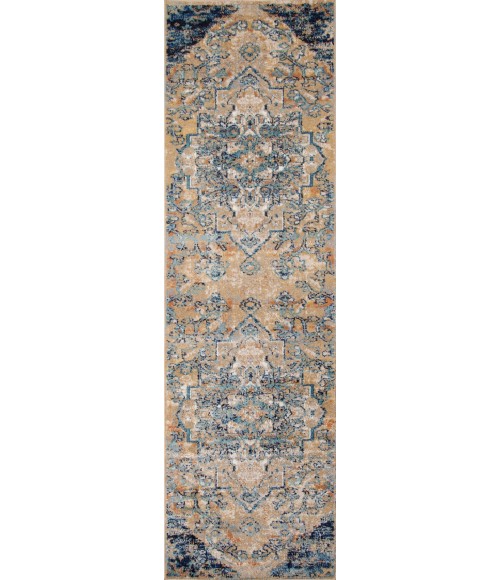 Momeni Amelia AM-03 Navy 2 ft. 3 in. X 7 ft. 6 in. Runner Rug