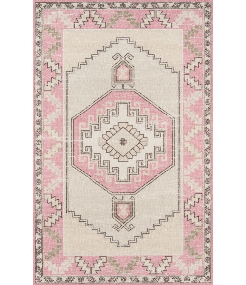 Momeni Anatolia Area Rug ANA-2 Pink 2'3 X 7'6 Runner