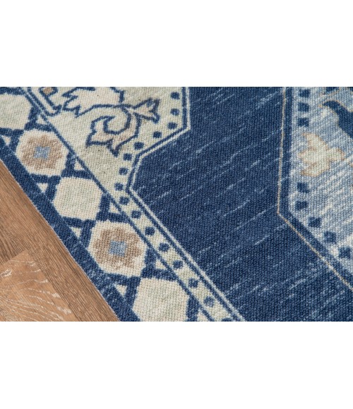 Anatolia Area Rug Momeni Anatolia Area Rug ANA-3 Navy 5'3 X 7'6