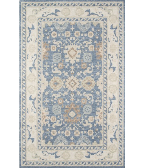 Anatolia Area Rug Momeni Anatolia Area Rug ANA-7 Light Blue 7'9 X 9'10