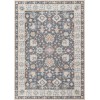 Momeni Anatolia Ana-8 Charcoal Area Rug 2 ft. 3 in. X 7 ft. 6 in. Runner