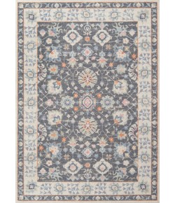 Momeni Anatolia Ana-8 Charcoal Area Rug 5 ft. 3 in. X 7 ft. 6 in. Rectangle