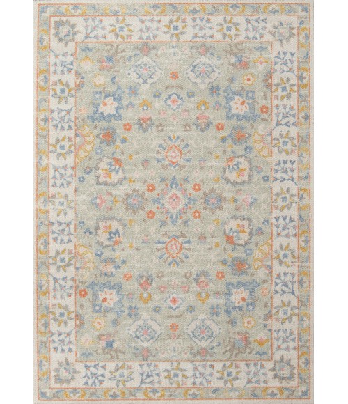 Momeni Anatolia Area Rug ANA-8 Light Blue 5'3 X 7'6