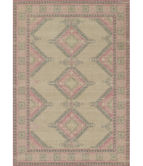 Momeni Anatolia Area Rug ANA10 Pink 5'3 X 7'6