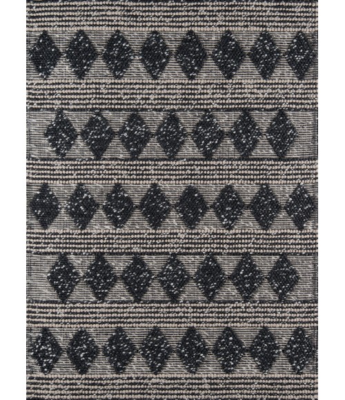 Andes Area Rug Momeni Andes Area Rug AND-1 Charcoal 5' X 7'