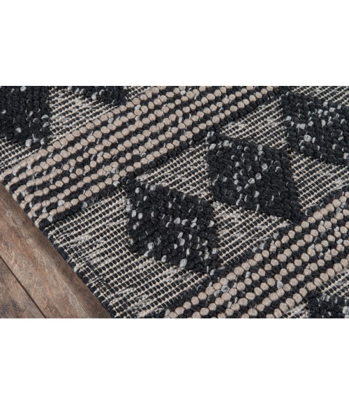 Andes Area Rug Momeni Andes Area Rug AND-1 Charcoal 5' X 7'