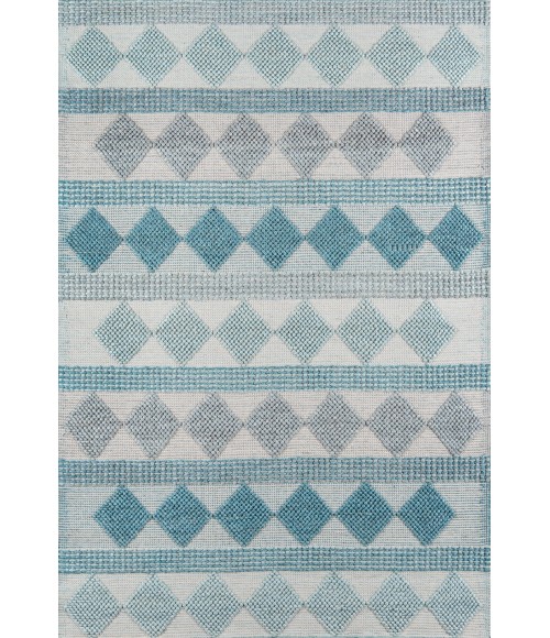 Momeni Andes Area Rug AND-5 Blue 7'9 X 9'9