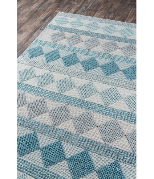 Momeni Andes Area Rug AND-5 Blue 7'9 X 9'9