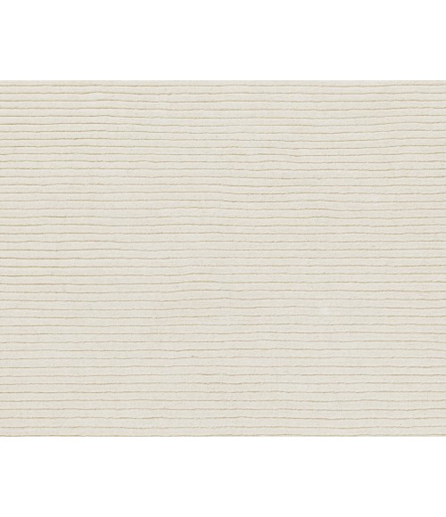 Momeni Asher ASH-1 White 2 ft. 6 in. X 8 ft. Runner Rug