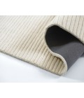 Momeni Asher ASH-1 White 2 ft. 6 in. X 8 ft. Runner Rug