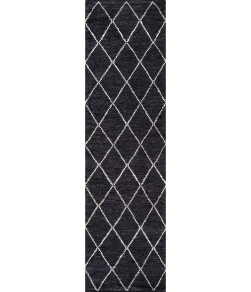Momeni Atlas Area Rug ATL-5 Charcoal 2'3 X 8' Runner