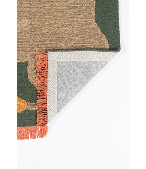Momeni Atticus Area Rug ATC-1 Leon Green 4' X 6'