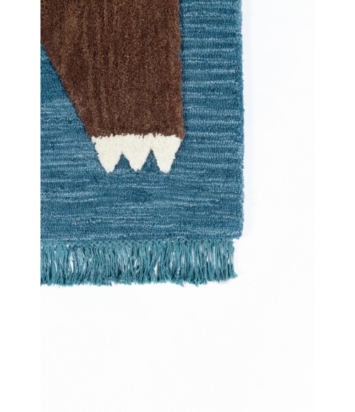 Momeni Atticus Area Rug ATC-4 Teddy Navy 4' X 6'