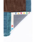 Momeni Atticus Area Rug ATC-4 Teddy Navy 4' X 6'